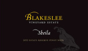 布萊克斯利希拉黑皮諾紅葡萄酒(Blakeslee Vineyard Sheila Pinot Noir, Chehalem Mountains, USA)