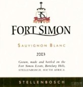 西蒙堡長(zhǎng)相思干白葡萄酒(Fort Simon Sauvignon Blanc, Stellenbosch, South Africa)