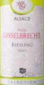 威利·布哈奇酒莊雷司令砂巖干白葡萄酒(Willy Gisselbrecht Riesling Gres, Alsace, France)