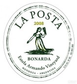 La Posta Estela Armando Vineyard Bonarda, Mendoza, Argentina