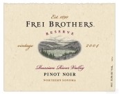 弗雷兄弟珍藏黑皮諾干紅葡萄酒(Frei Brothers Reserve Pinot Noir, Russian River Valley, USA)