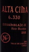 頂峰酒莊6.330米K系列混釀紅葡萄酒(Alta Cima 6.330 Ensamblaje K Red Blend, Lontue Valley, Chile)