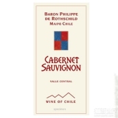 羅斯柴爾德男爵智利赤霞珠干紅葡萄酒(Baron Philippe de Rothschild Cabernet Sauvignon, Valle Central, Chile)