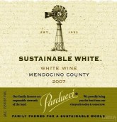 帕爾杜奇可持續(xù)干白葡萄酒(Parducci Sustainable White, Mendocino County, USA)