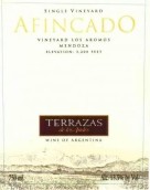 安第斯臺階阿羅莫斯園阿芬卡多赤霞珠紅葡萄酒(Terrazas de los Andes Afincado Vineyard Los Aromos Cabernet Sauvignon, Mendoza, Argentina)