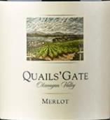 魅爾斯堡酒莊梅洛紅葡萄酒(Quails' Gate Merlot, Okanagan Valley, Canada)