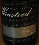 溫斯泰7號(hào)田黑皮諾干紅葡萄酒(Winstead Lot 7 Pinot Noir, Tasmania, Australia)