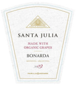 朱卡迪園桑塔茱莉亞有機伯納達干紅葡萄酒(Familia Zuccardi Santa Julia Organica Bonarda, Mendoza, Argentina)