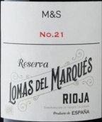 瑪莎酒莊21號侯爵丘珍藏紅葡萄酒(Marks & Spencer No. 21 Lomas del Marques Reserva, Rioja DOCa, Spain)