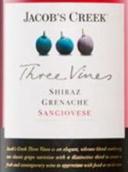 杰卡斯三原味西拉-歌海娜-桑嬌維塞桃紅葡萄酒(Jacob's Creek Three Vines Shiraz-Grenache-Sangiovese Rose, South Eastern Australia, Australia)