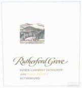 盧瑟福格魯夫赤霞珠紅葡萄酒(Rutherford Grove Estate Cabernet Sauvignon, Napa Valley, USA)