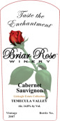 野薔薇赤霞珠紅葡萄酒(Briar Rose Winery Cabernet Sauvignon, Temecula Valley, USA)