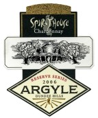 菱花鬼屋霞多麗干白葡萄酒(Argyle Spirithouse Chardonnay, Dundee Hills, USA)