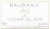 博馬爾金牌甜白葡萄酒(Domaine des Baumard Carte d'Or, Coteaux du Layon, France)