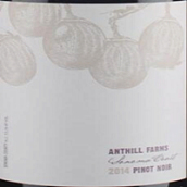 安緹園酒莊黑皮諾紅葡萄酒(Anthill Farms Winery Pinot Noir, Sonoma Coast, USA)