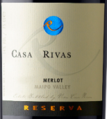 里瓦斯酒莊珍藏梅洛紅葡萄酒(Casa Rivas Reserva Merlot, Maipo Valley, Chile)