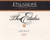 帕蘭德里酒莊莊園系列設(shè)拉子紅葡萄酒(Palandri The Estates Shiraz, Western Australia, Australia)