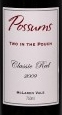 負鼠酒莊兩人再套經(jīng)典赤霞珠-西拉混釀紅葡萄酒(Possums Vineyard Two in The Pouch Classic Red Cabernet Sauvignon - Syrah, McLaren Vale, Australia)