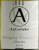 星盤酒莊睡者阿爾巴利諾白葡萄酒(Astrolabe Vineyards Sleepers Vineyard Albarino, Marlborough, New Zealand)