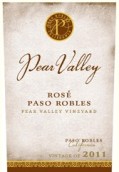 梨花谷桃紅葡萄酒(Pear Valley Rose, Paso Robles, USA)