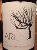 艾薇酒庄阿特拉斯峰西拉干红葡萄酒(Aril Wines Atlas Peak Syrah, Napa Valley, USA)