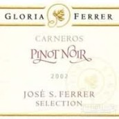 光榮的菲拉喬斯菲拉選擇黑皮諾干紅葡萄酒(Gloria Ferrer Jose S. Ferrer Selection Pinot Noir, Carneros, USA)