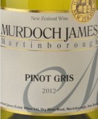 默多克詹姆斯酒庄蓝石灰皮诺白葡萄酒(Murdoch James Blue Rock Pinot Gris, Martinborough, New Zealand)