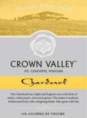 冠谷酒莊沙爾多內(nèi)干白葡萄酒(Crown Valley Winery Chardonel, Ozark Highlands, USA)