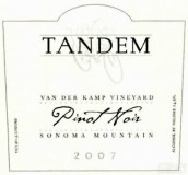 Tandem Van Der Kamp Vineyard Pinot Noir, Sonoma Mountain, USA