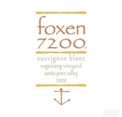 福克森沃格贊格園長相思干白葡萄酒(Foxen Vogelzang Vineyard Sauvignon Blanc, Happy Canyon, USA)