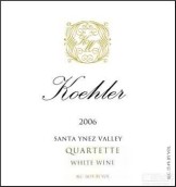 可拉酒莊四重奏干白葡萄酒(Koehler Winery Quartette White, Santa Ynez Valley, USA)