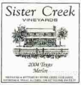 姐妹溪梅洛干紅葡萄酒(Sister Creek Vineyards Merlot, Texas Hill Country, USA)