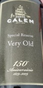 卡朗酒莊特別珍藏150周年紀念波特酒(Calem Special Reserve Very Old 150th Anniversary Port, Douro, Portugal)