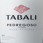 達(dá)百利佩德雷戈索特級(jí)珍藏西拉紅葡萄酒(Tabali Pedregoso Gran Reserva Syrah, Limari Valley, Chile)