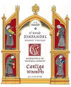 民歌酒莊仙粉黛干紅葡萄酒(Cantiga Wineworks Zinfandel, California, USA)