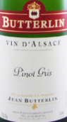 巴特靈灰皮諾干白葡萄酒(Domaine Butterlin Pinot Gris, Alsace, France)