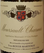 博伊爾-馬蒂露酒莊香牡（默爾索一級園）白葡萄酒(Domaine Yves Boyer-Martenot Les Charmes, Meursault 1er Cru, France)