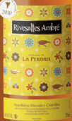 松雞酒莊里韋薩特琥珀色甜葡萄酒(Domaine De La Perdrix Rivesaltes Ambre, Roussillon, France)