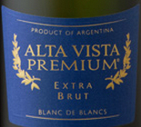 阿爾塔維斯塔獨(dú)特白中白干型起泡酒(Alta Vista Premium Extra Brut Blanc de Blancs, Mendoza, Argentina)