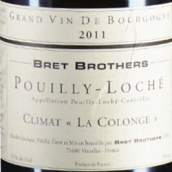 布雷兄弟科?。ㄆ找?樓榭）白葡萄酒(Bret Brothers Climate La Colonge, Pouilly-Loche, France)