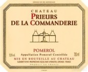 康曼德里莊園紅葡萄酒(Chateau Prieurs de la Commanderie, Pomerol, France)