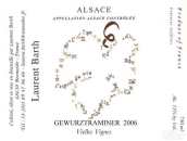 洛朗巴斯老藤瓊瑤漿白葡萄酒(Laurent Barth Gewurztraminer Vieilles Vignes, Alsace, France)