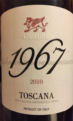 cantina del grifone 1967, toscany, italy红酒评分|葡萄酒评分_红酒