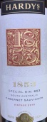 哈迪斯酒莊1853赤霞珠紅葡萄酒(Estd Hardys 1853 Cabernet Sauvignon, Australia)