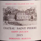 圣皮埃爾城堡紅葡萄酒(Chateau Saint-Pierre, Saint-Julien, France)