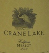 仙鶴湖酒莊梅洛紅葡萄酒(Crane Lake Merlot, California, USA)