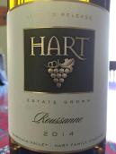 哈特家族珊瑚白葡萄酒(Hart Family Vineyards Roussanne, Temecula Valley, USA)