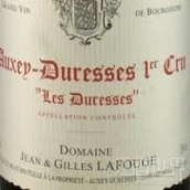 讓吉勒斯酒莊迪雷斯（歐克塞-迪雷斯一級園）紅葡萄酒(Domaine Jean et Gilles Lafouge Les Duresses, Auxey-Duresses Premier Cru, France)