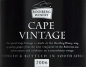 羅伊博格年份波特風(fēng)格加強(qiáng)酒(Rooiberg Winery Cape Vintage Port, Robertson, South Africa)