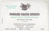 米歇爾·格魯酒莊大埃佩諾（玻瑪一級園）紅葡萄酒(Domaine Michel Gaunoux Les Grands Epenots, Pommard Premier Cru, France)